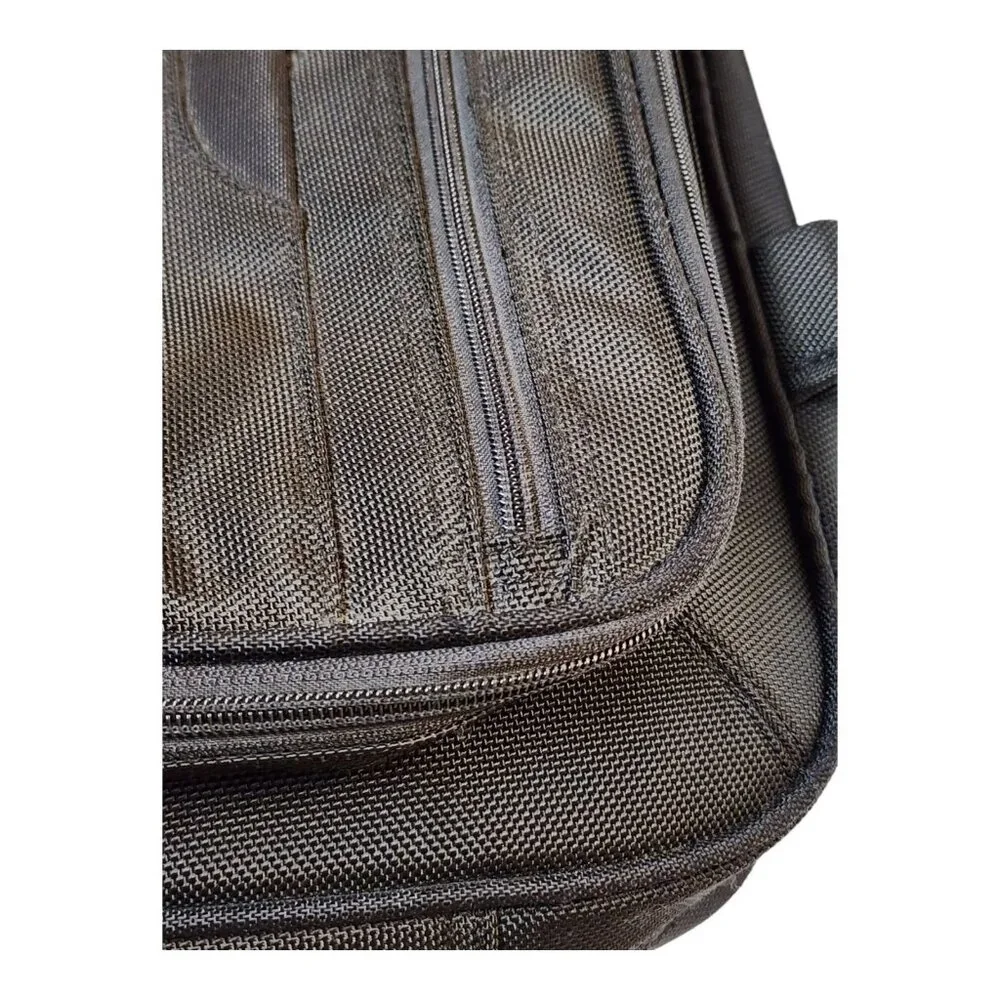 Dell Computer Laptop Briefcase Shoulder Messenger Bag Fits Up To 17